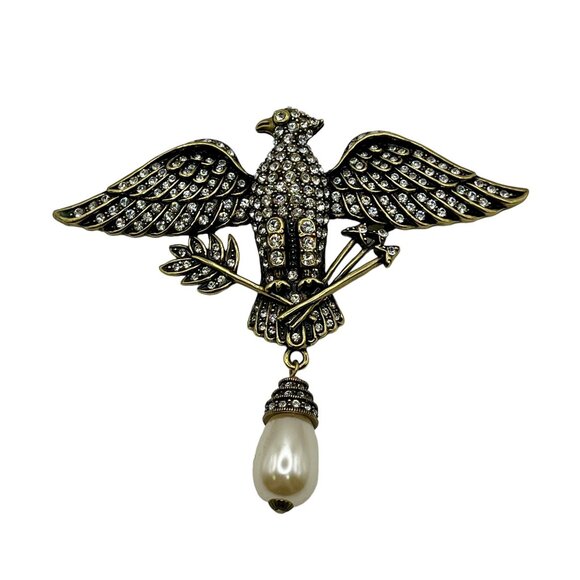 Heidi Daus Jewelry - Heidi Daus Fashion Pin "The Eagle Has Landed" Limited Edition Eagle Brooch